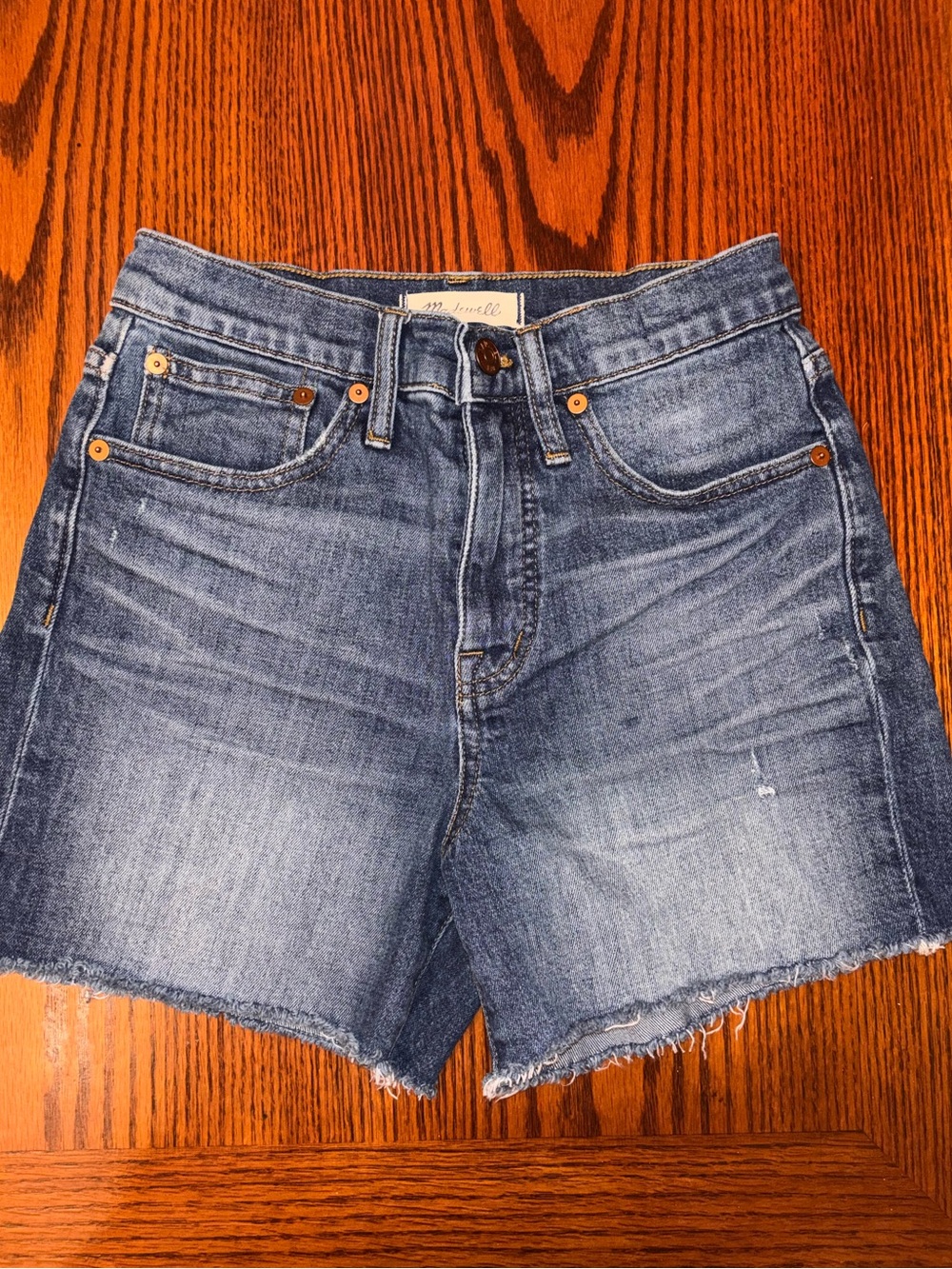 Madewell Highrise Denim Shorts 24